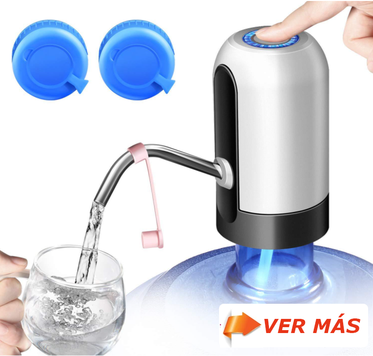 Dispensador Automático De Agua Para Botellón Recargable