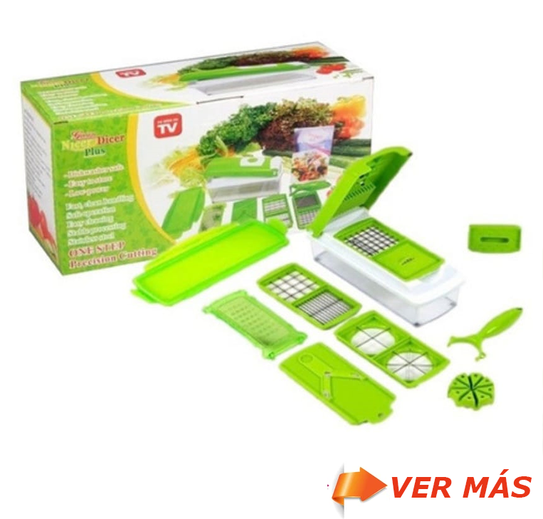Nicer Dicer Plus Ayudante De Cocina Picador, Rayador