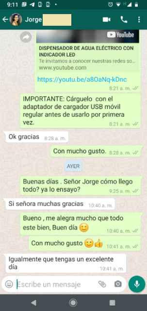 Dispensador Automatico De Agua Para Botellon Recargable